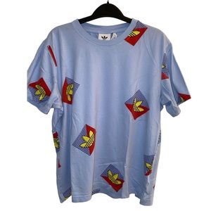 Adidas logo print tshirt size medium